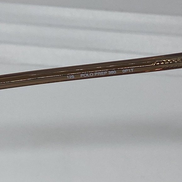NWT Ralph Lauren Polo Prep 380 0P1T Youth Eyeglass Frame  42-17-125 Bronze Blue main image 8